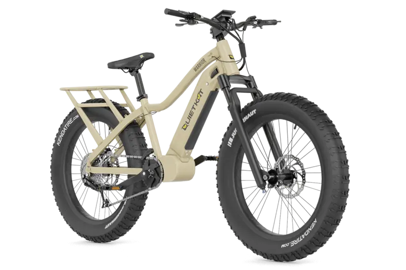 Quietkat Warrior E-Bike | 750W / 1000W | 11.6Ah/48V 3