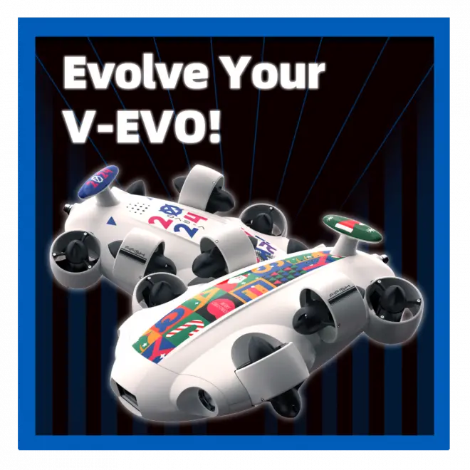 Qysea Fifish V-Evo Underwater Camera Rov/Robot/Drone 1