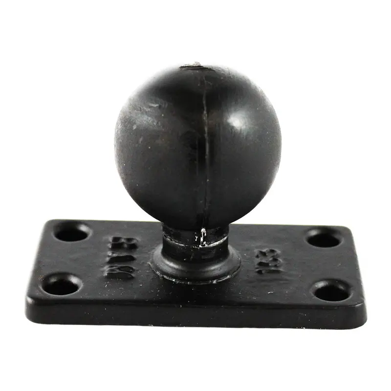 Ram Mount 1.5" X 3" Rectangle Base W/1.5" Ball [Ram-202U-153] 1