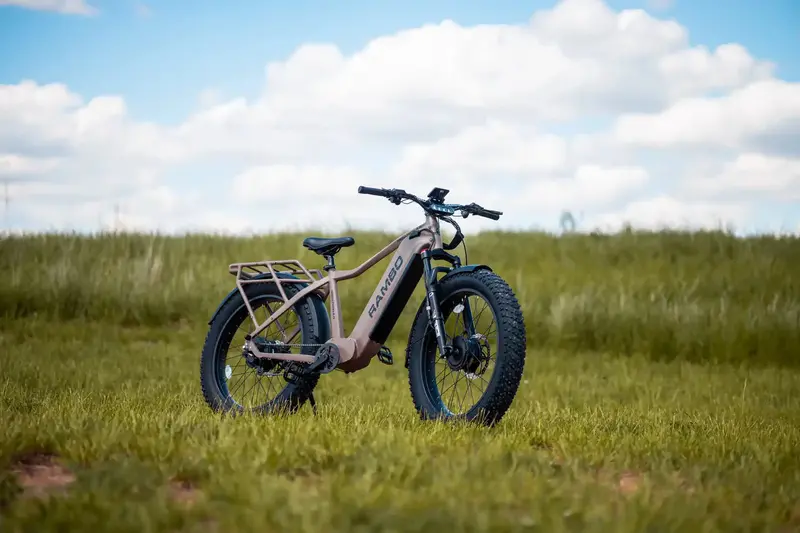 Rambo Electric Bike | Megatron 4.0 Pro Limited Edition | 26" Tires | 2000W Dual Motor Awd | 30Ah Lg Battery | Up To 65 Miles Range | For Off-Road Adventure Riders 1
