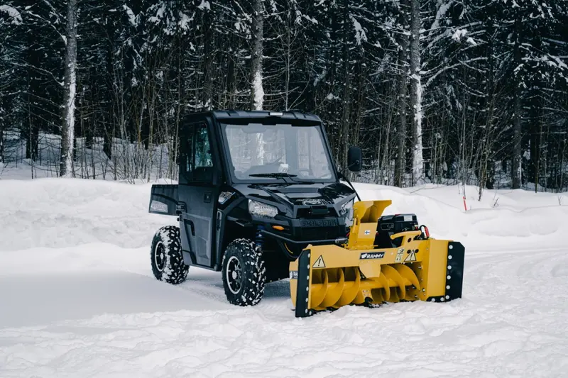 Rammy 155 Utv Snowblower | Clearing Width 61" | Engine 420 Cc | 30–60 Hp | For Utvs 1