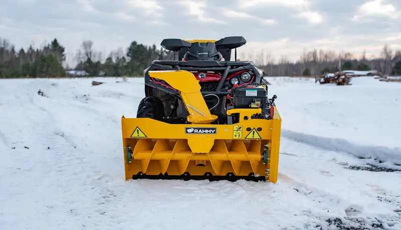 Rammy 48", 55" & 61" Atv Snowblower  120/140/155 Professional Series Series 420Cc Engine | For Atv 1