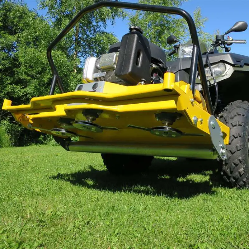 Rammy 48" Atv Brush Cutter 120 With Hardened Flail Style Grass Blades | For Atv 10