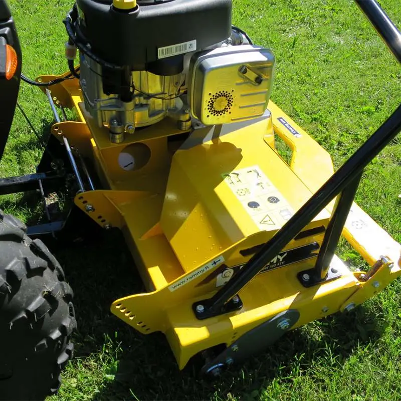 Rammy 48" Atv Brush Cutter 120 With Hardened Flail Style Grass Blades | For Atv 11