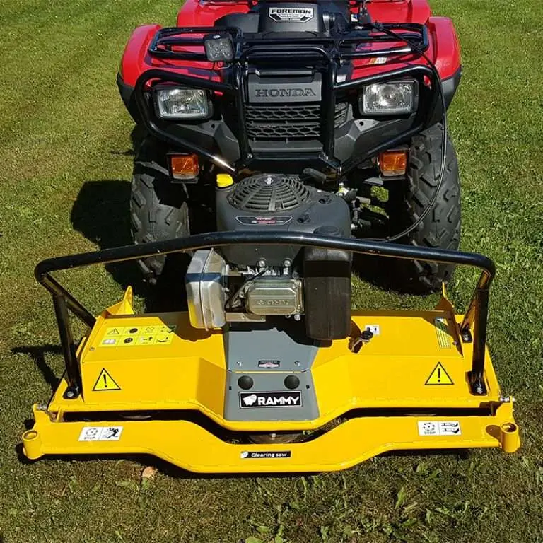 Rammy 48" Atv Brush Cutter 120 With Hardened Flail Style Grass Blades | For Atv 12