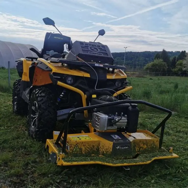 Rammy 48" Atv Brush Cutter 120 With Hardened Flail Style Grass Blades | For Atv 4