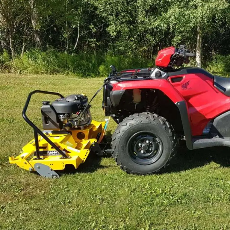 Rammy 48" Atv Brush Cutter 120 With Hardened Flail Style Grass Blades | For Atv 8