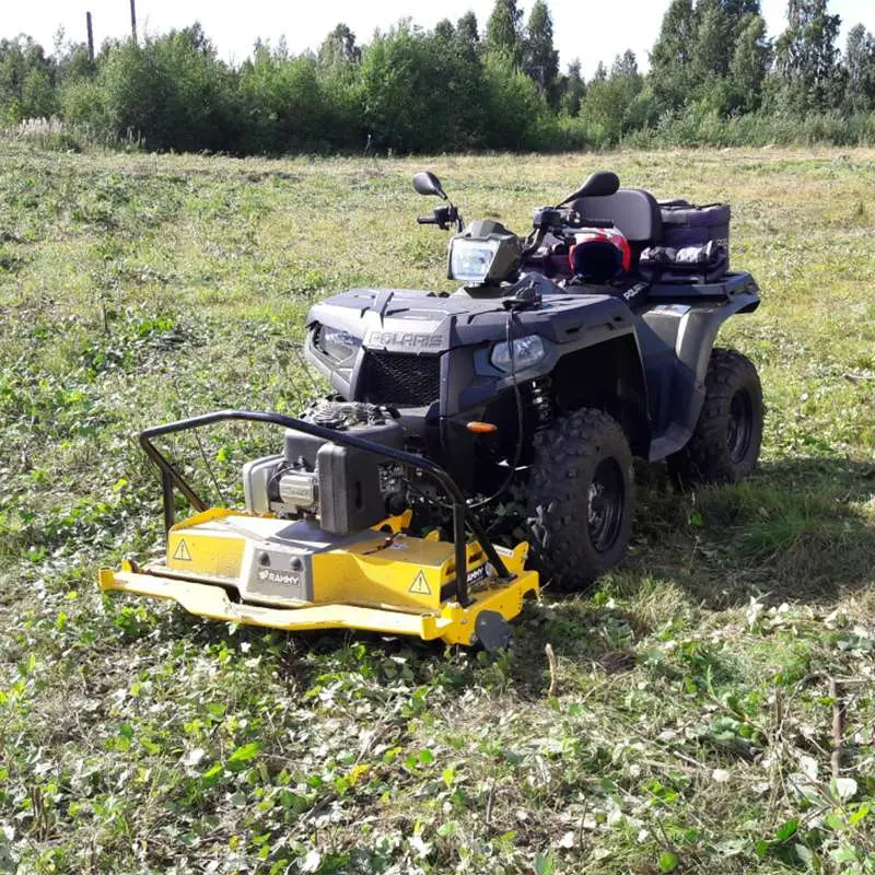 Rammy 48" Atv Brush Cutter 120 With Hardened Flail Style Grass Blades | For Atv 9