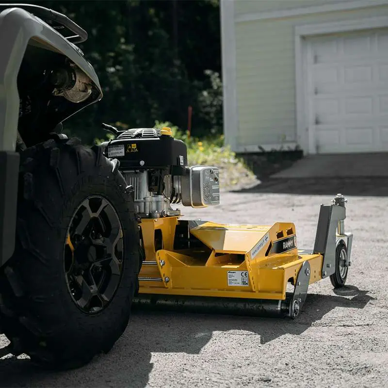Rammy 48" Atv Lawn Mower 120 With Hardened Flail Style Grass Blades & 344Cc Engine | For Atv 1