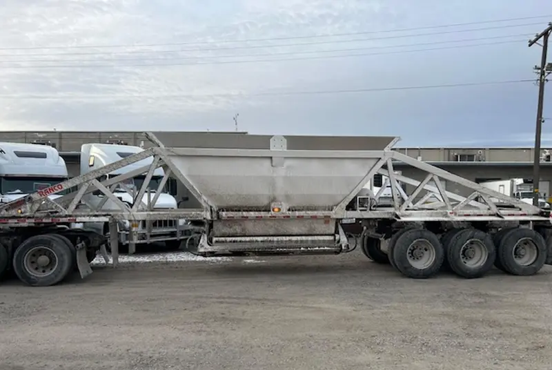Ranco Bottom Dump Trailer + 14-24-4P Pup | Model Lw21-40-3 | 40Ft + 24Ft Combo | Total Capacity 35 Cubic Yards 1