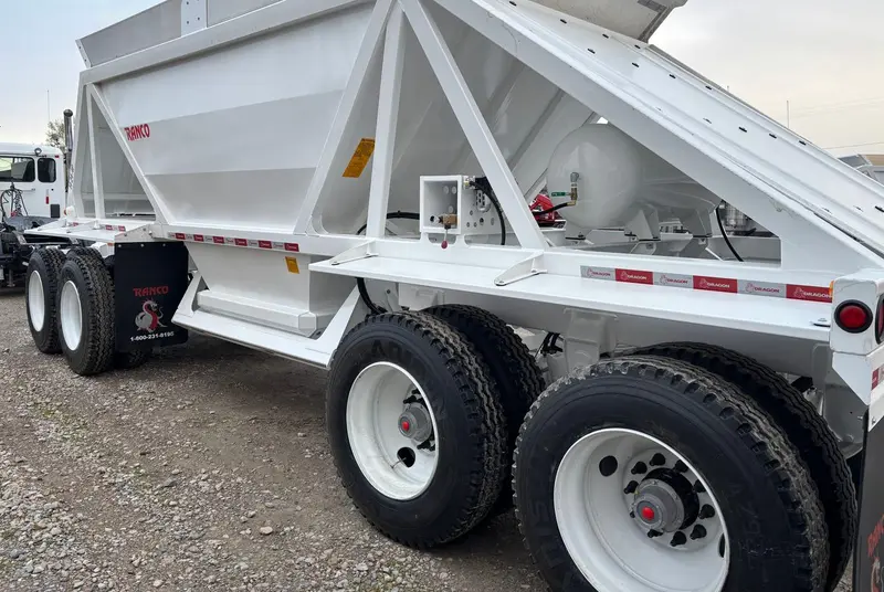 Ranco High-Capacity Bottom Dump Trailer | Model  14-24-4P | Overall Length 24' | Capacity 14 Cubic Yards 1