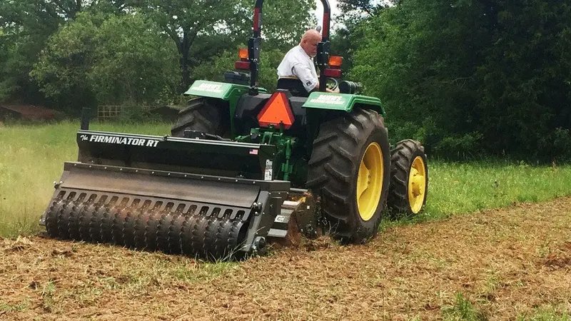 Ranew Outdoor Firminator Rototiller | Rt Series | Working Width 4', 6' & 8' | Tiller, Seeder & Cultipacker | Horsepower 24–55 Hp | For Tractors 1