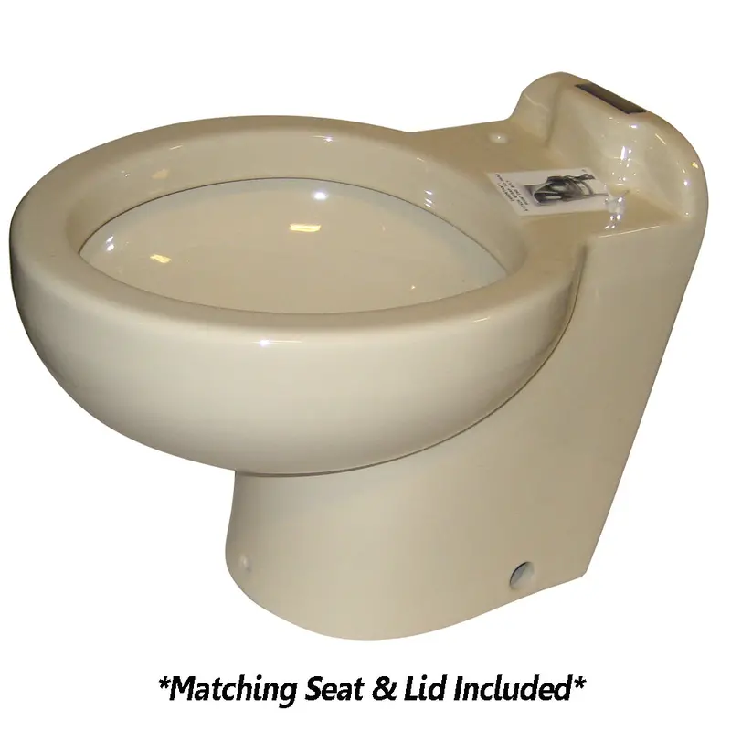 Raritan Marine Elegance - Household Style - Bone - Fresh Or Saltwater - Smart Toilet Control - 12V [220Ahs012] 1