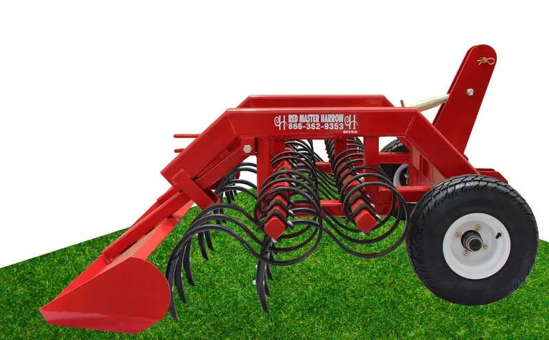 Red Master Harrow | Reiner | Arena Drag | 6 Ft – 10 Ft Width | 37–50+ Hp | For Compact & Utility Tractors 1