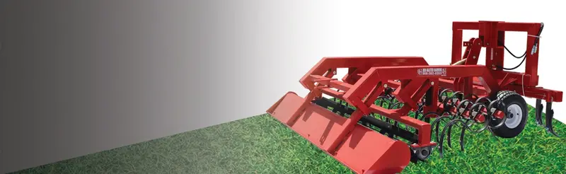 Red Master Harrow | T-Rex | Hydraulic Arena Drag | 8 Ft Width | 20–40 Hp| For Compact & Utility Tractors 1