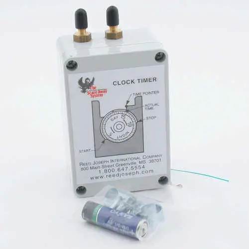 Reed Joseph Animal Control Scare-Away Cannon Clock Timer 1