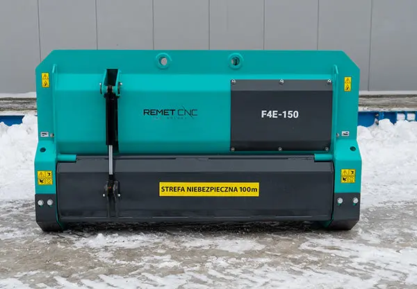 Remet Forestry Flail Mulcher | F4e Vt Series | Cutting Width 50" & 60" | Machine Size 12–27 Tons | For Excavators 1