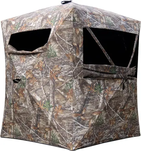Rhino Ground Blind R102 2-Man - 49"X49"X65" Hub Style Rt Edge 1