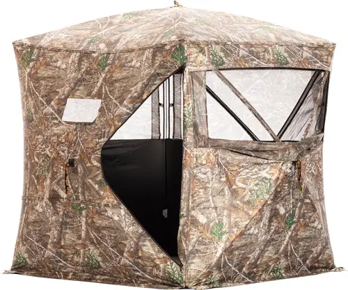 Rhino Ground Blind Rb24 3-Man - 58"X58" 270 Deg. View Rt Edge 1