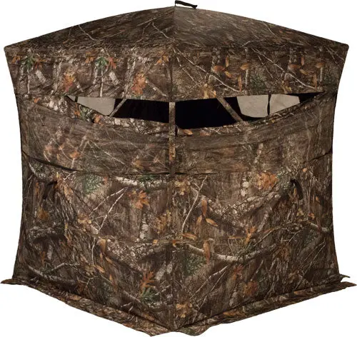 Rhino Ground Blind Rte 150D - See Through Blind Rt Edge 1