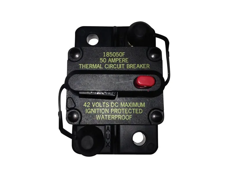 Rhodan Circuit Breaker | Current Rating 50A | For Trolling Motors 1