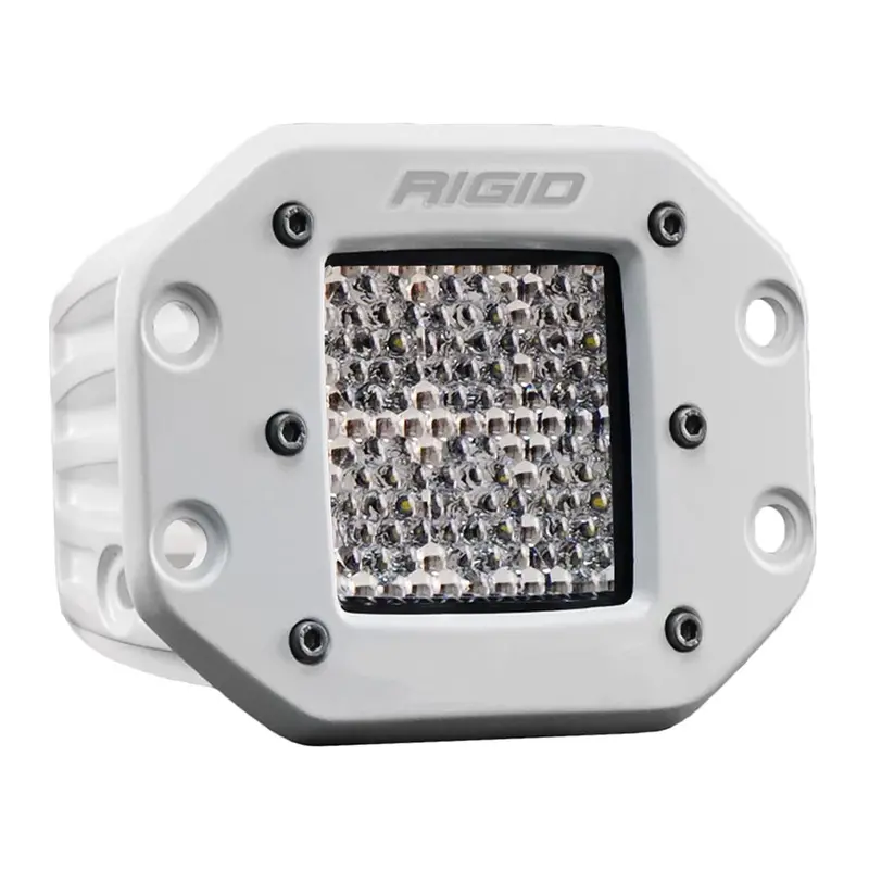 Rigid Industries D-Series Pro Hybrid Diffused Flush Mount White Light [611513] 1
