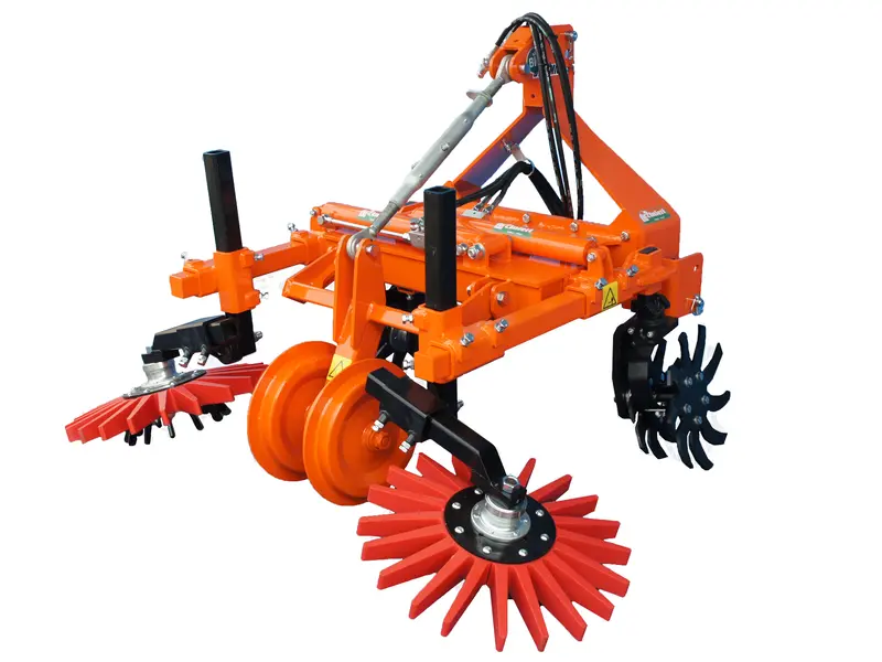 Rinieri Bio-Dynamic Duo Tool Holder | 55" - 142" Row Width For Tractor 1