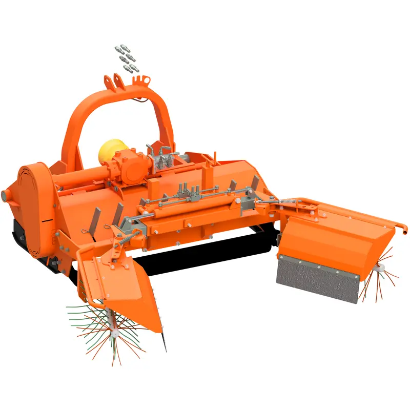 Rinieri Double Hydraulic Sucker Remover (For Mulcher) | Model Srv | Shaft Diameter 7Mm | Horsepower 50+ Hp | For Tractors 1