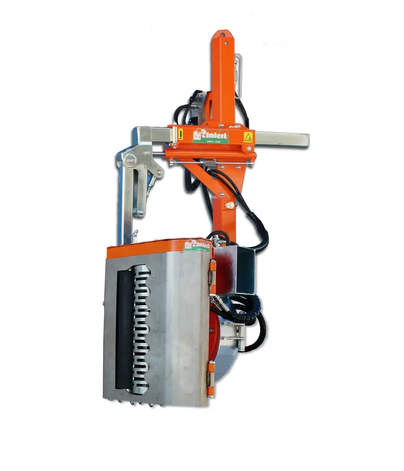 Rinieri Drf Barrel Leaf Remover On Tower 1 Frame With Hoses | 28" - 47" Roller Height For Tractor 1
