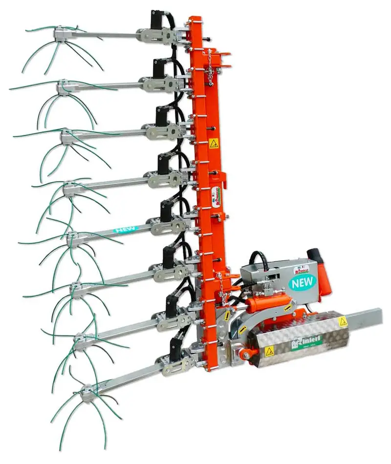 Rinieri Flower Thinning Machine Florix 8-10-12 Model | 8-10-12 Elements | 34" Hydraulic Lift For Tractor 1