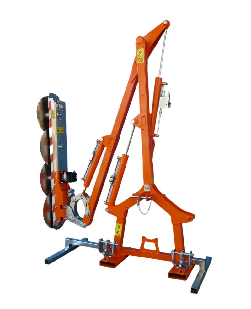 Rinieri Hedge Trimmer Brm-X 3-4 Discs | 40"-55" Cutting Width | 40-60 Hp For Tractor 1