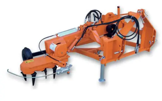 Rinieri In-Row Power Harrow El | 25"- 39" Working Width | 30-60Hp For Tractor 1
