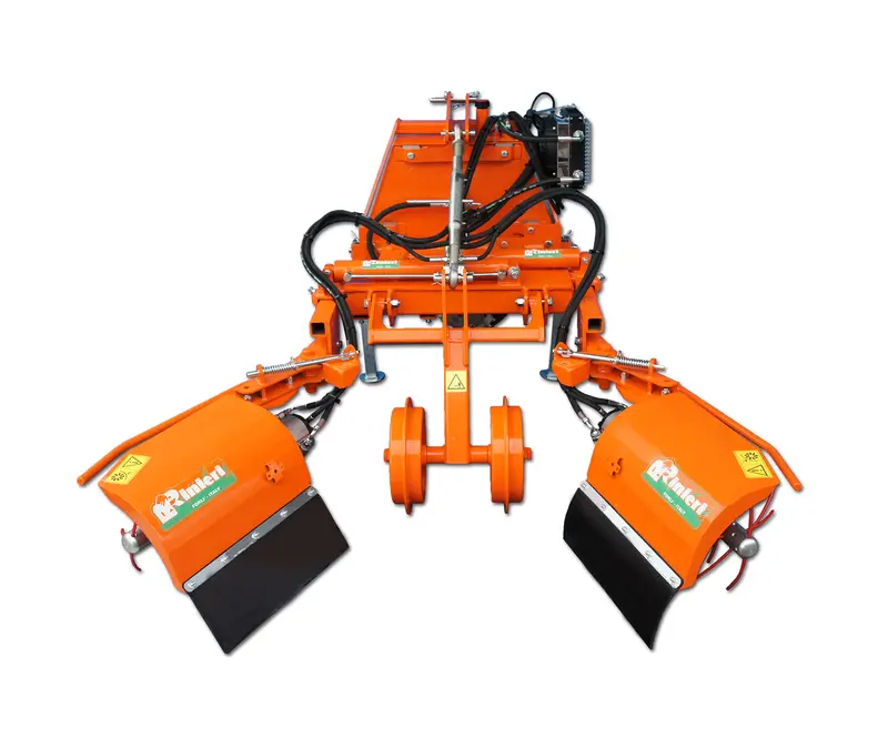 Rinieri Low Profile Sucker Remover On Bio-Dynamic Duo Frame | Src Series | Row Width 65"-134" Inches | Horsepower 40-70 Hp | For Tractors 1