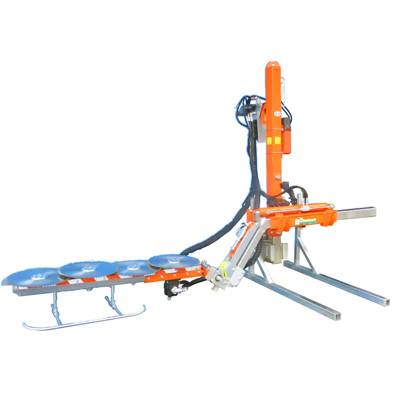 Rinieri Orchard Pruning Machine Crb-X 1 For Skirting | 3-4 Discs | 16" Disc Diameter For Tractor 1