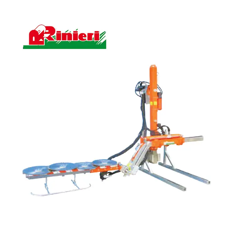 Rinieri Orchard Pruning Machine Crb-X 1 For Skirting | 3-4 Discs | 16" Disc Diameter For Tractor 3