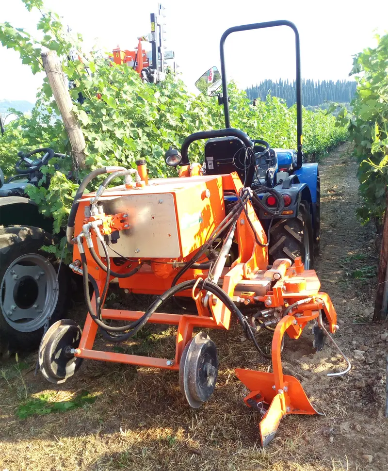 Rinieri Single Turbo With Plough | Row Width 67"-236" Inches | Horsepower 40-80 Hp | For Tractor 1