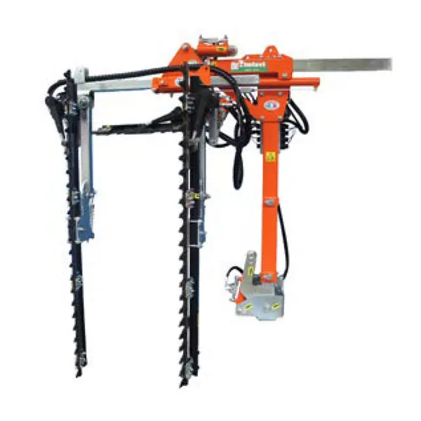 Rinieri Trimmer Crl Tower 1 Plus U With Double Blade Cutting Bars With Hoses | 59"-83" Cutting Width For Tractor 1