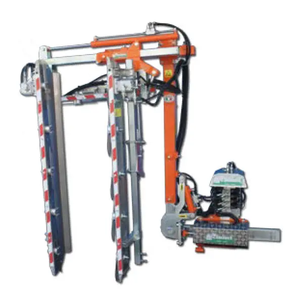 Rinieri Trimmer Crv Vision-1 Plus U With Blades | 41" -83" Cutting Width | Vertical Height 30" For Tractor 1
