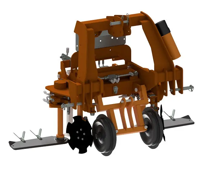 Rinieri Twin Turbo Narrow Blade | Row Width 57"-70" Inches | Horsepower 40-60 Hp | For Tractors 1