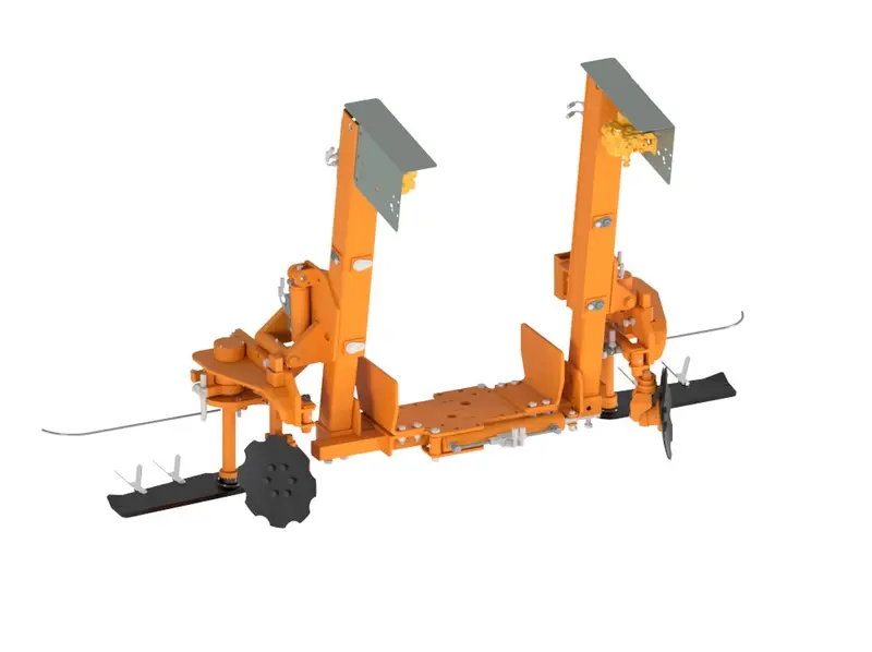 Rinieri Vental Twin Trubo With Blades | Row Width 57"-87" Inches | Horsepower 60-80 Hp | For Tractor 1