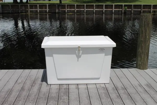 Rio Marine Customs | Dock Box | Model Cm03-S | 44" W X 27" H X 26" D | Heavy Duty Fiberglass 1