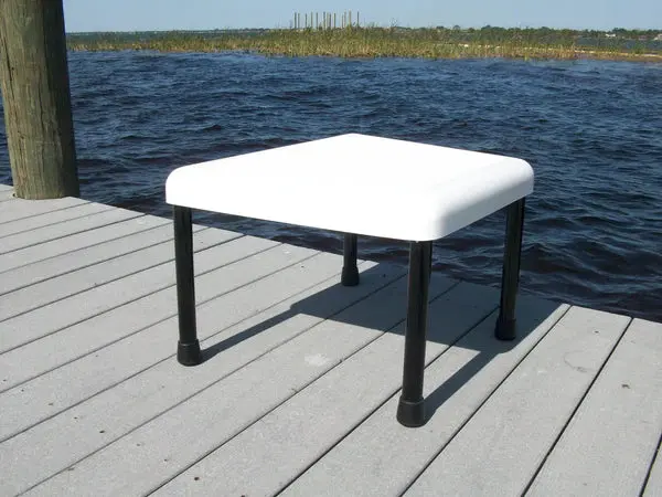 Rio Marine Customs | Rough Water Casting Platform | Model Rwcp01 | 20" D X 18" (Front) X 23" (Rear) X 15" H | Durable And Stable Fishing 1