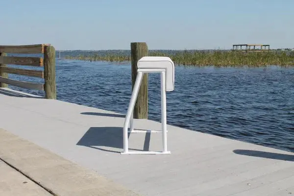 Rio Marine Customs Sea-Line Standard Leaning Post | Model Sllp32 | 32" W X 18" D X 34" H | Versatile And Comfortable Seating | For Boats 1