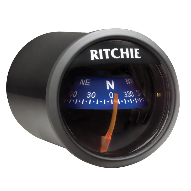 Ritchie X-23Bu Ritchiesport Compass - Dash Mount - Black/Blue [X-23Bu] 1