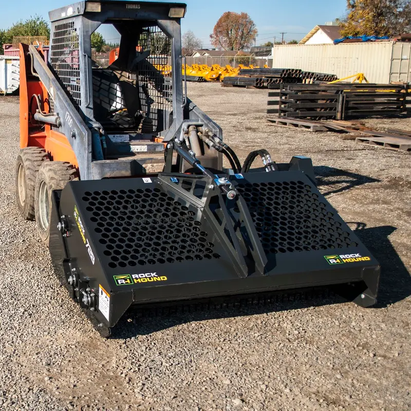 Rock-Hound Landscape Rake | Model 72B & 72B-3 | Cutting Width 72" | 13+ Gpm | For Skid Steers 1