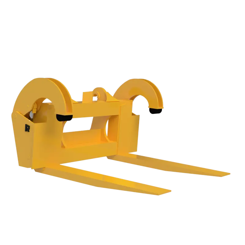 Rockland 102" & 116" Width Highwall Push Beam Grapple For Loaders 1