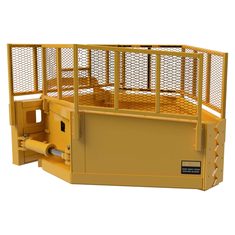 Rockland 66" & 69" Cp Cleanup Grapples With Standard Bucket For Loaders 1