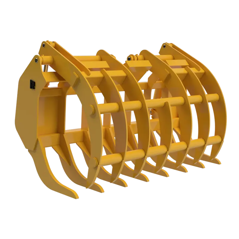 Rockland 90" To 139" Width Standard Duty Brush Handling Grapple For Loaders 1
