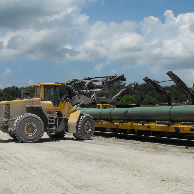 Rockland 96", 108" & 120" Width Pg-1 & Pg-2 Pipe Grapple With Alloy Steel Rods For Loaders 2