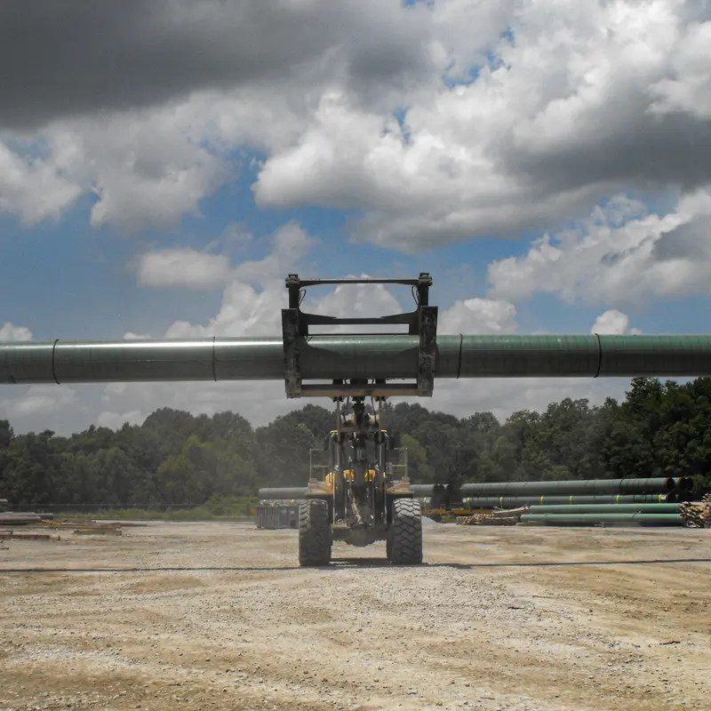 Rockland 96", 108" & 120" Width Pg-1 & Pg-2 Pipe Grapple With Alloy Steel Rods For Loaders 3